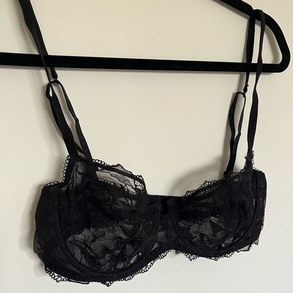 La Perla Black Lace Bra D